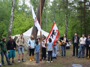 Campen in Berlin