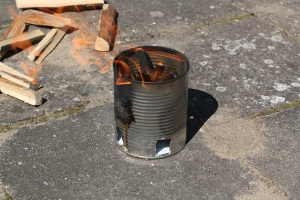 Hobo-Ofen - Selbstbau-Lösung und Magic-Flame
